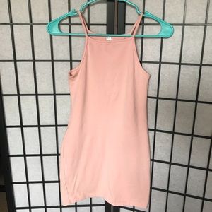 American Apparel Cotton Spandex Tank Mini Dress